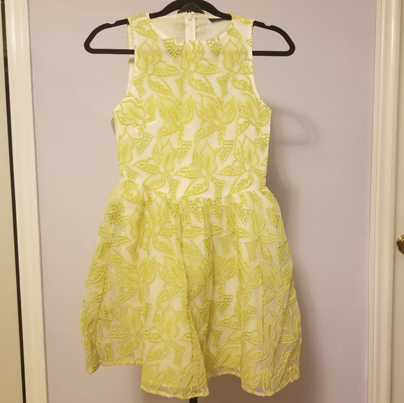 Topshop Dresses & Skirts - Topshop Leaves Stiching Dress Topshop Dresses & Skirts - Topshop Leaves Stiching Dress